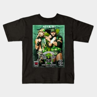 Generation-X-wrestlers artwork Kids T-Shirt